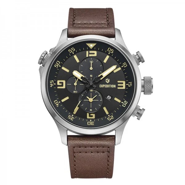 Expedition 6318 Silver Brown Leather MCLSSBAIV1